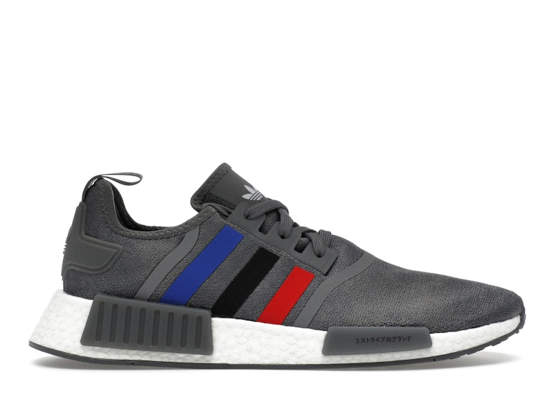 adidas NMD R1 Grey Better Scarlet Core Black