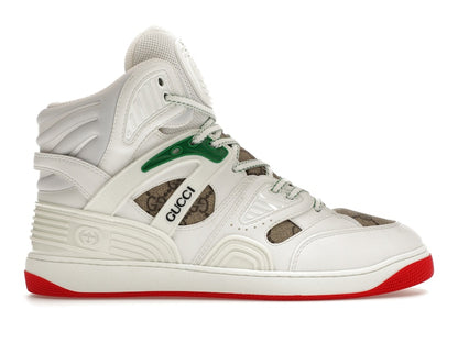Gucci Basket White Demetra Red