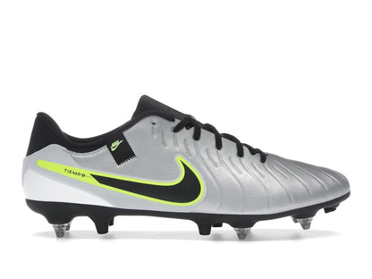 Nike Tiempo Legend 10 Academy SG-Pro AC Metallic Silver Volt Black