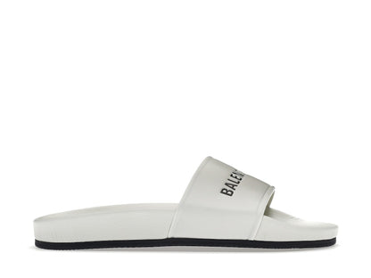 Balenciaga Pool Slide White Black (Women's)