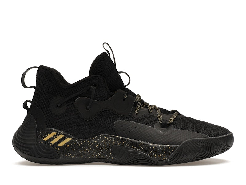 adidas Harden Stepback 3 Black Gold Metallic
