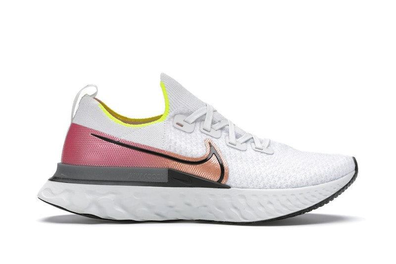 Nike React Infinity Run Platinum Tint Pink Blast