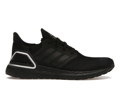 adidas Ultra Boost 20 Core Black Silver Metallic