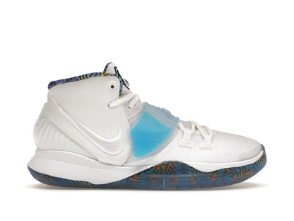 Nike Kyrie 6 White Sapphire Crimson (GS)