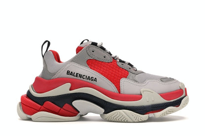 Balenciaga Triple S Red Grey (Women's)