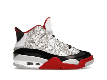 Jordan Dub Zero White Varsity Red (2022) (GS)