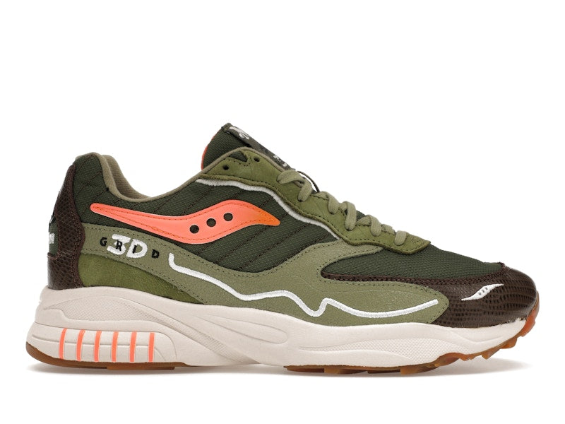 Saucony 3D Grid Hurricane Maybe Tomorrow Tortoise