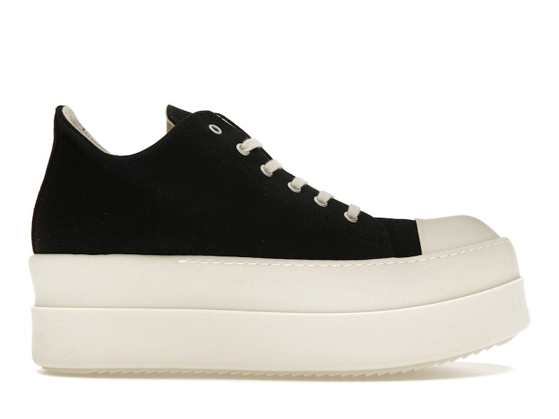 Rick Owens DRKSHDW Double Bumper Low Black Milk