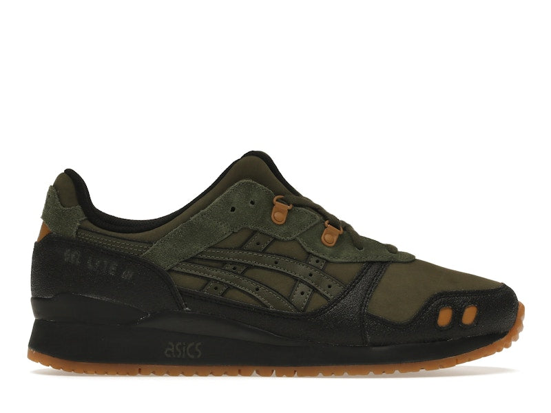 ASICS Gel-Lyte III Olive Canvas Black
