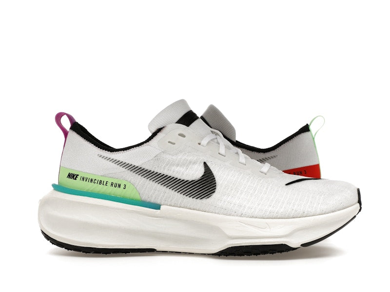 Nike ZoomX Invincible Run 3 SE White Black Picante Red Lime Blast