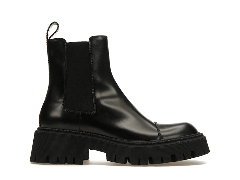 Balenciaga Tractor 20mm Boot Black