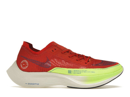 Nike ZoomX Vaporfly Next% 2 Red Clay Ghost Green