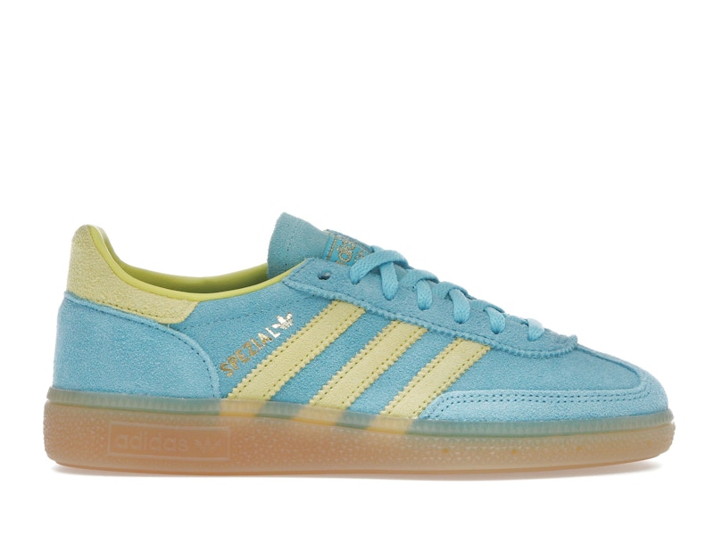 adidas Handball Spezial Blue Glow Bright Yellow (Women's)