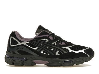 ASICS Gel-NYC Black Purple Graphite Grey