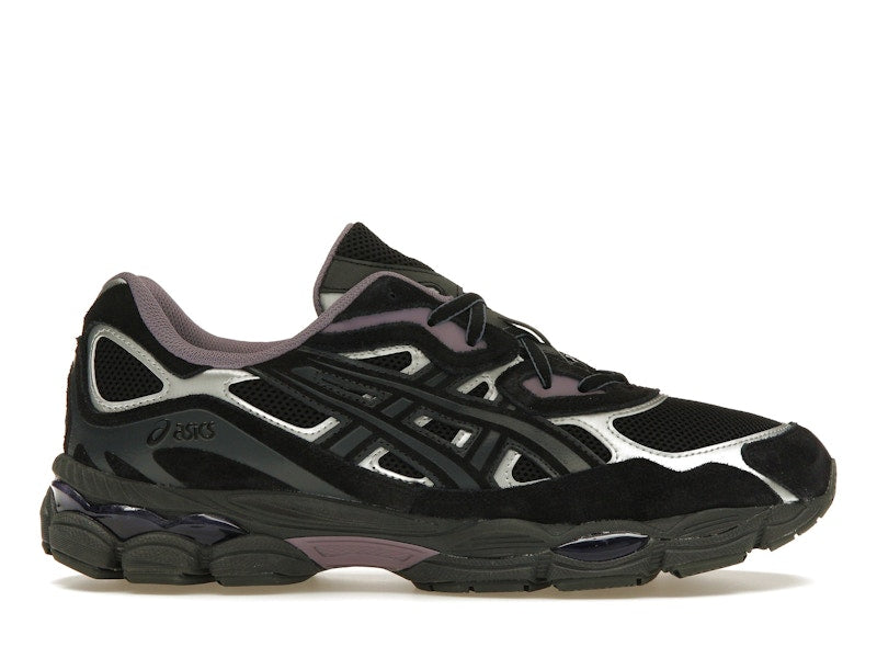ASICS Gel-NYC Black Purple Graphite Grey