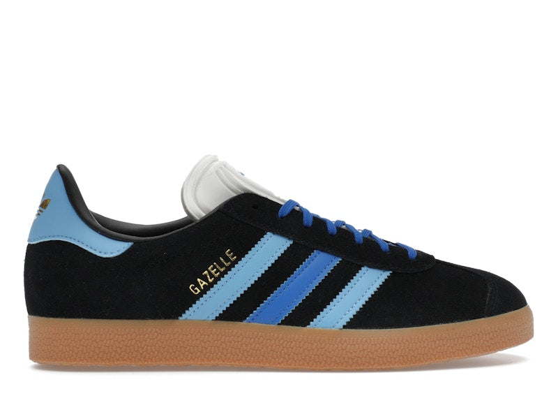 adidas Gazelle Black Light Blue (Women's)