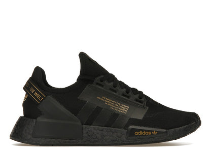 adidas NMD R1 V2 Black Gold Metallic