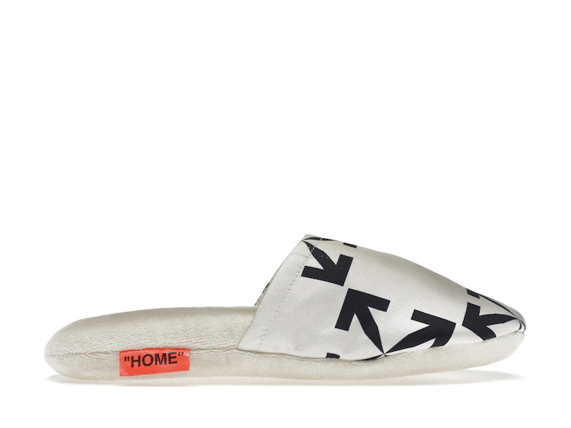 OFF-WHITE Arrow Pattern Slippers White/Black