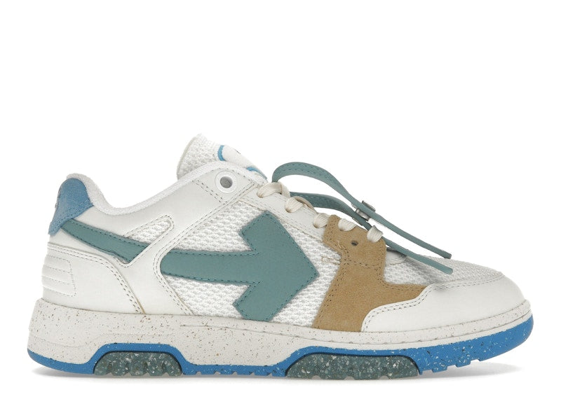 OFF-WHITE Out Of Office Low Slim White University Blue