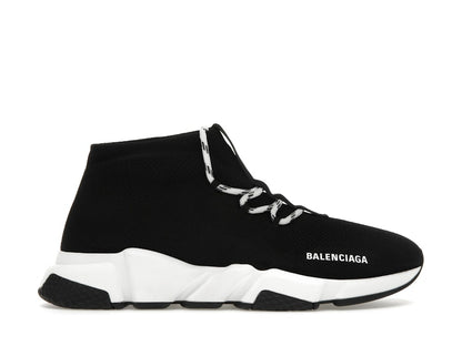 Balenciaga Speed Lace Up Black White (Women's)