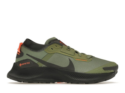 Nike Pegasus Trail 3 Gore-Tex Oil Green Iron Grey Total Orange