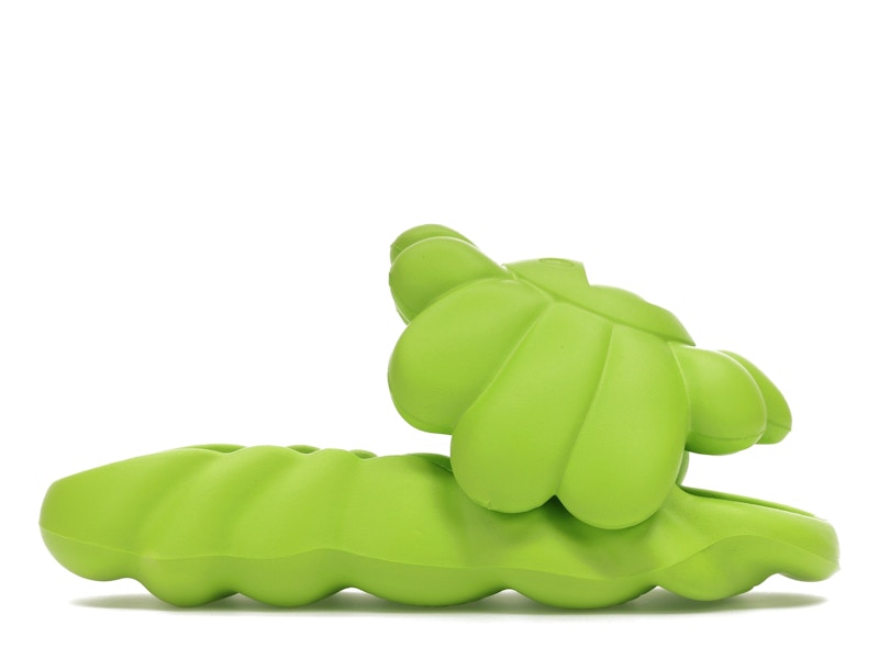 Takashi Murakami Ohana Full-Bloom Slide Lime Zest
