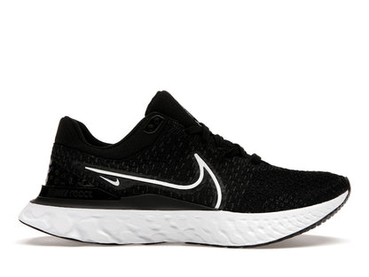 Nike React Infinity Run Flyknit 3 Black White