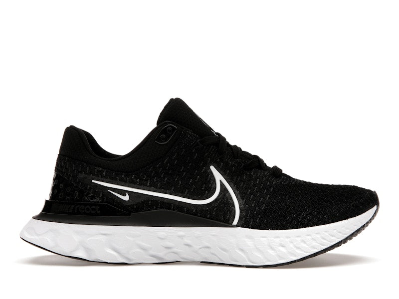 Nike React Infinity Run Flyknit 3 Black White