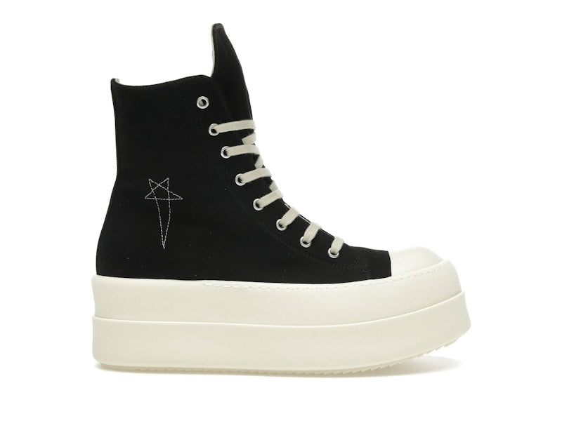 Rick Owens Hollywood DRKSHDW Double Bumper High Black Pearl