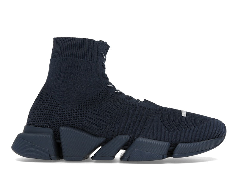 Balenciaga Speed 2.0 Lace Up Recycled Dark Blue