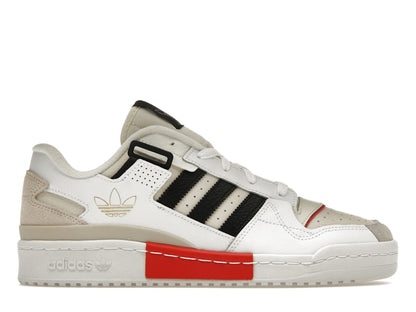 adidas Forum Exhibit Low White Vivid Red