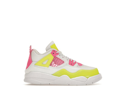 Jordan 4 Retro White Lemon Pink (PS)