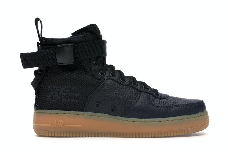 Nike SF Air Force 1 Mid Black Gum