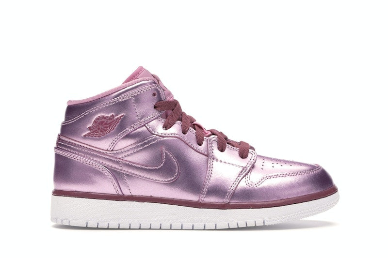 Jordan 1 Mid Pink Rise (GS)
