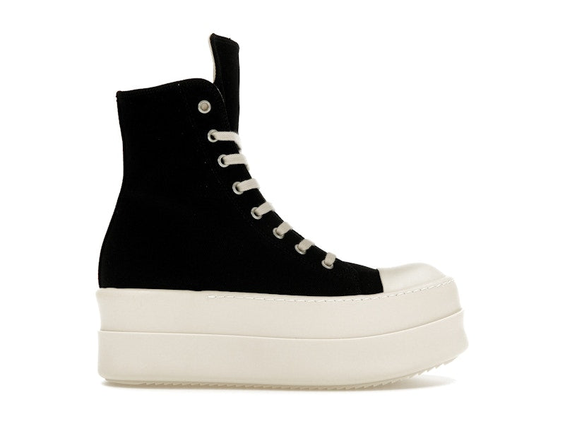 Rick Owens DRKSHDW Mega Bumper Sneaks Black White (Women's)