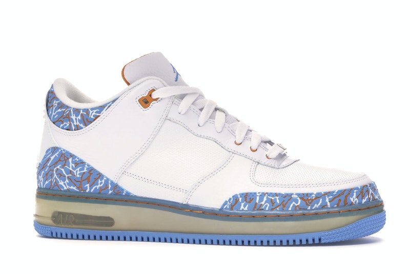 Jordan AJF 3 White University Blue Sunset
