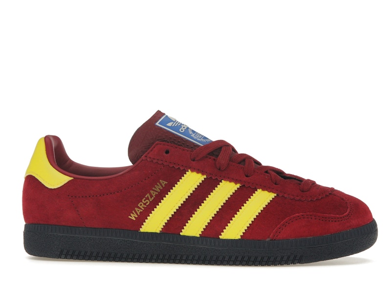 adidas Warszawa SPZL Noble Maroon Bright Yellow