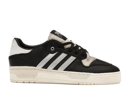 adidas Rivalry Low Consortium Black Silver Metallic