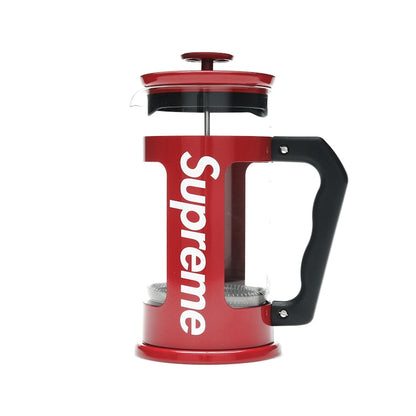 Supreme Bialetti 8-Cup French Press Red