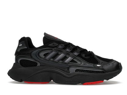 adidas Ozmillen Core Black Grey Better Scarlet