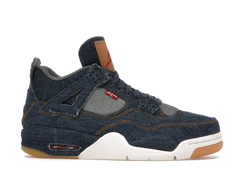 Jordan 4 Retro Levi's Denim (Tag with Levi's Logo)