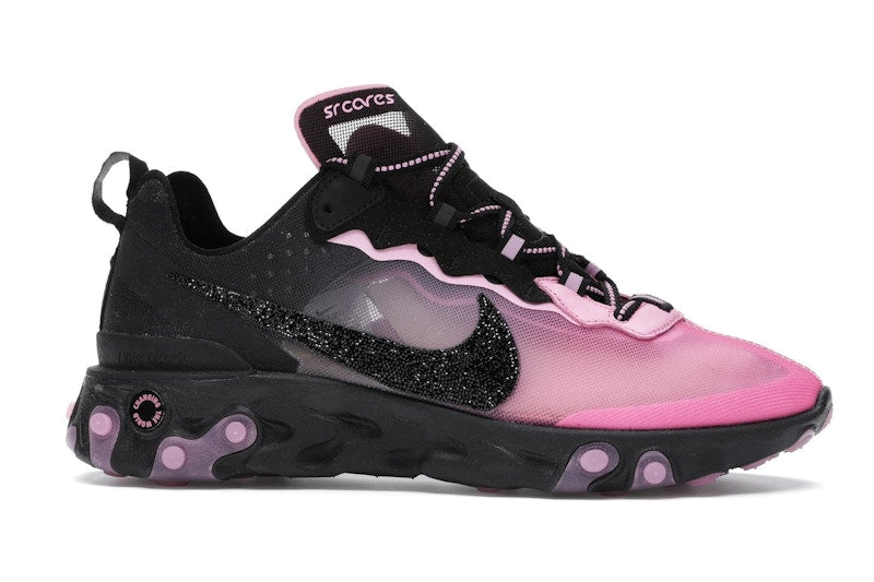 Nike React Element 87 Sneakerroom Breast Cancer Awareness Swarovski