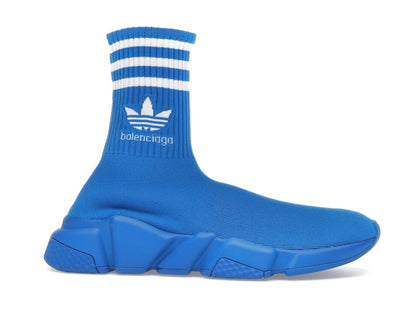 Balenciaga x adidas Speed Trainer Blue White