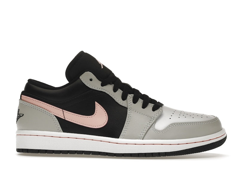 Jordan 1 Low Black Grey Pink