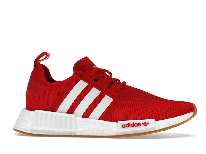 adidas NMD R1 Vivid Red White Gum