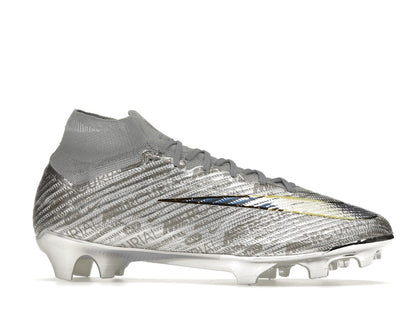 Nike Zoom Mercurial Superfly 9 Elite XXV SE FG Metallic Silver