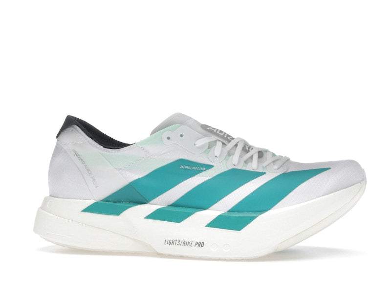 adidas Adizero Adios Pro 4 White Pulse Teal