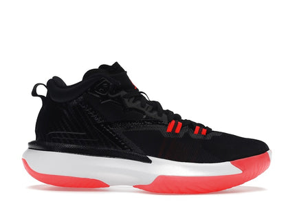 Jordan Zion 1 Black White Bright Crimson