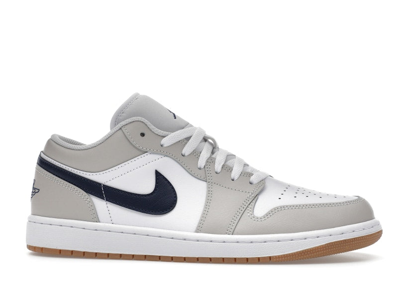 Jordan 1 Low Midnight Navy Neutral Grey