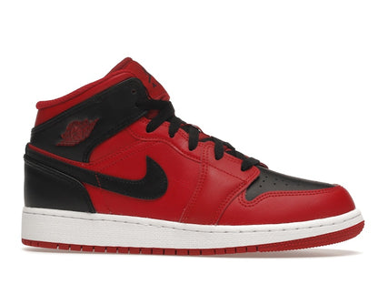 Jordan 1 Mid Reverse Bred (2021) (GS)
